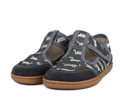 Mido kapcie Barefoot 289 Doggy Gray R.31