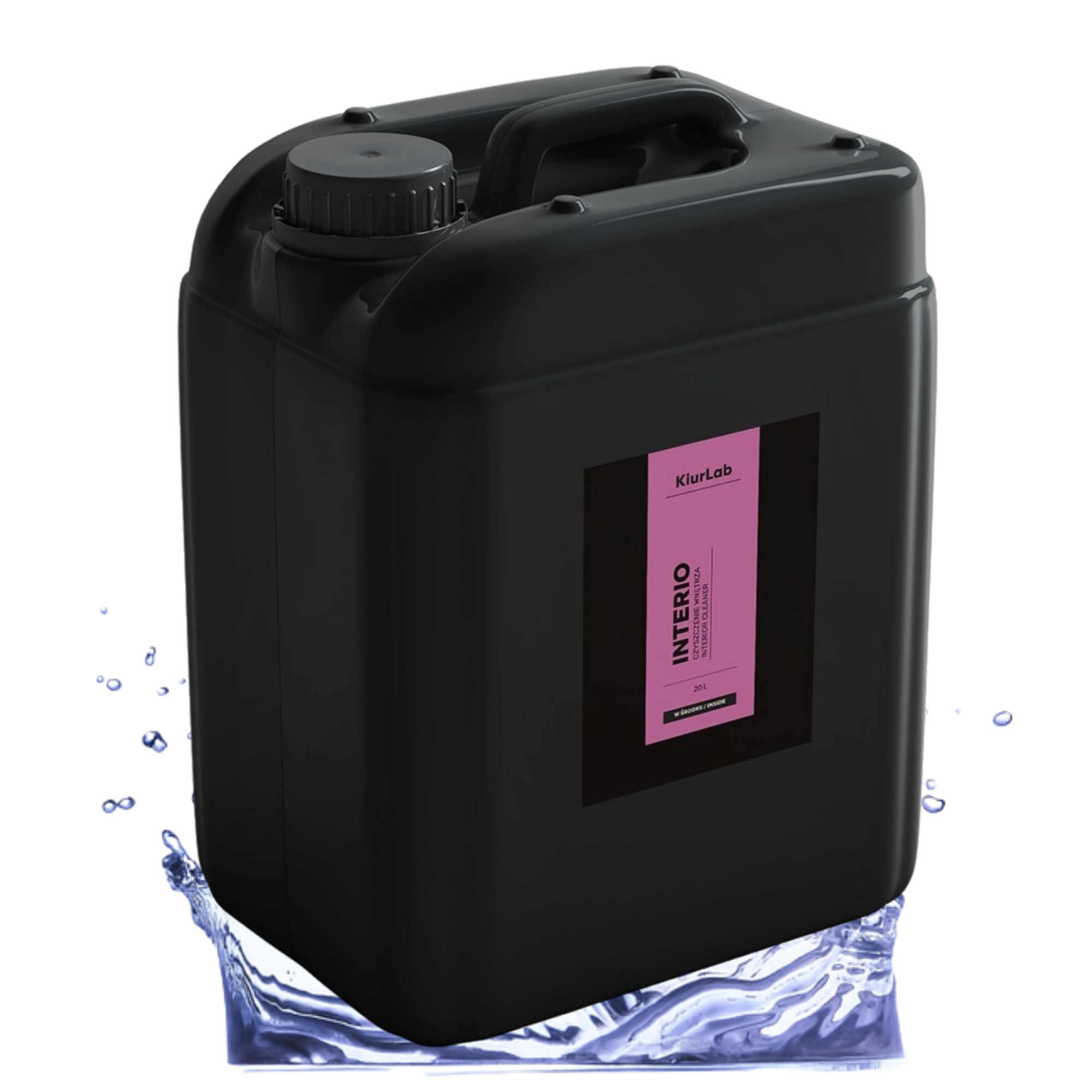 Prostředek na čištění kokpitu plastů v interiéru auta Kiurlab Interio