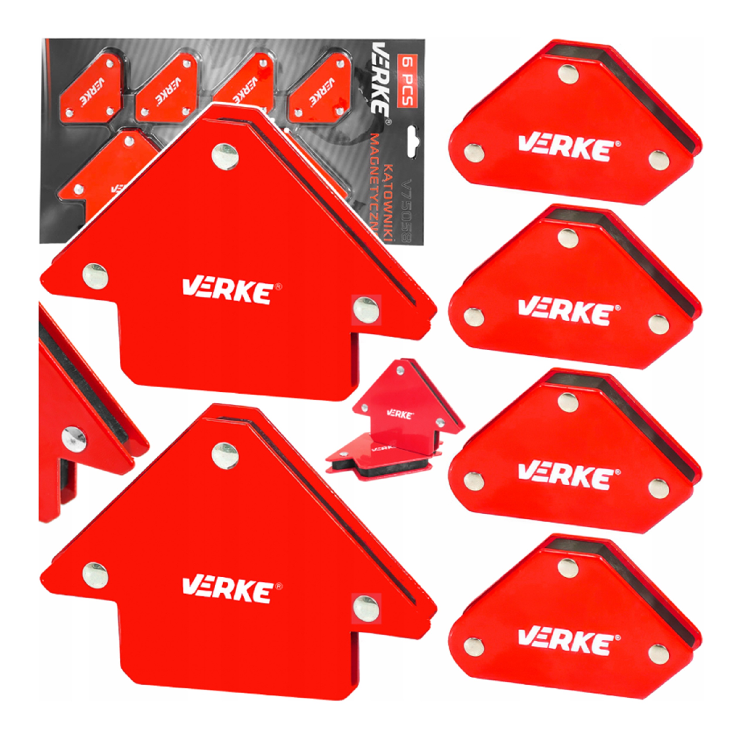 УГОЛКИ ДЕРЖАТЕЛИ МАГНИТНЫЕ СВАРОЧНЫЕ МАГНИТЫ НАБОР 6 ШТ 45/90/135°