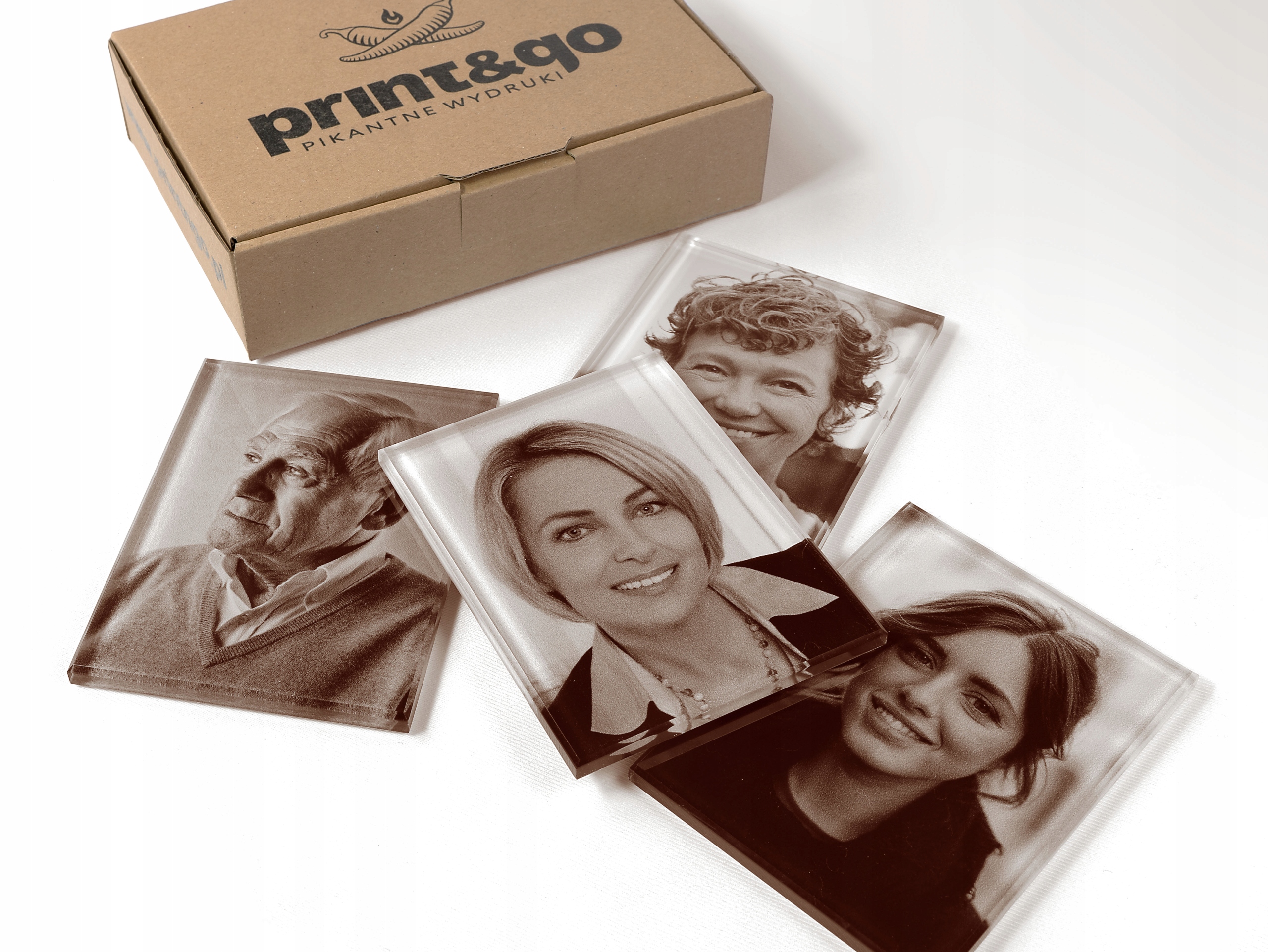 Zdjęcie nagrobkowe 9x12cm KRYSZTAŁ nagrobek/sepia Rodzaj papieru błyszczący