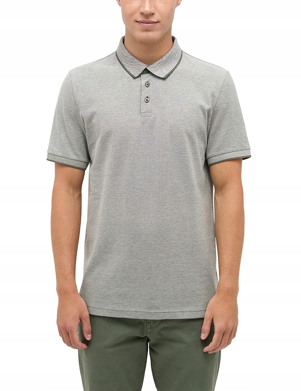 Mustang Pánské Polokošile Šedá L