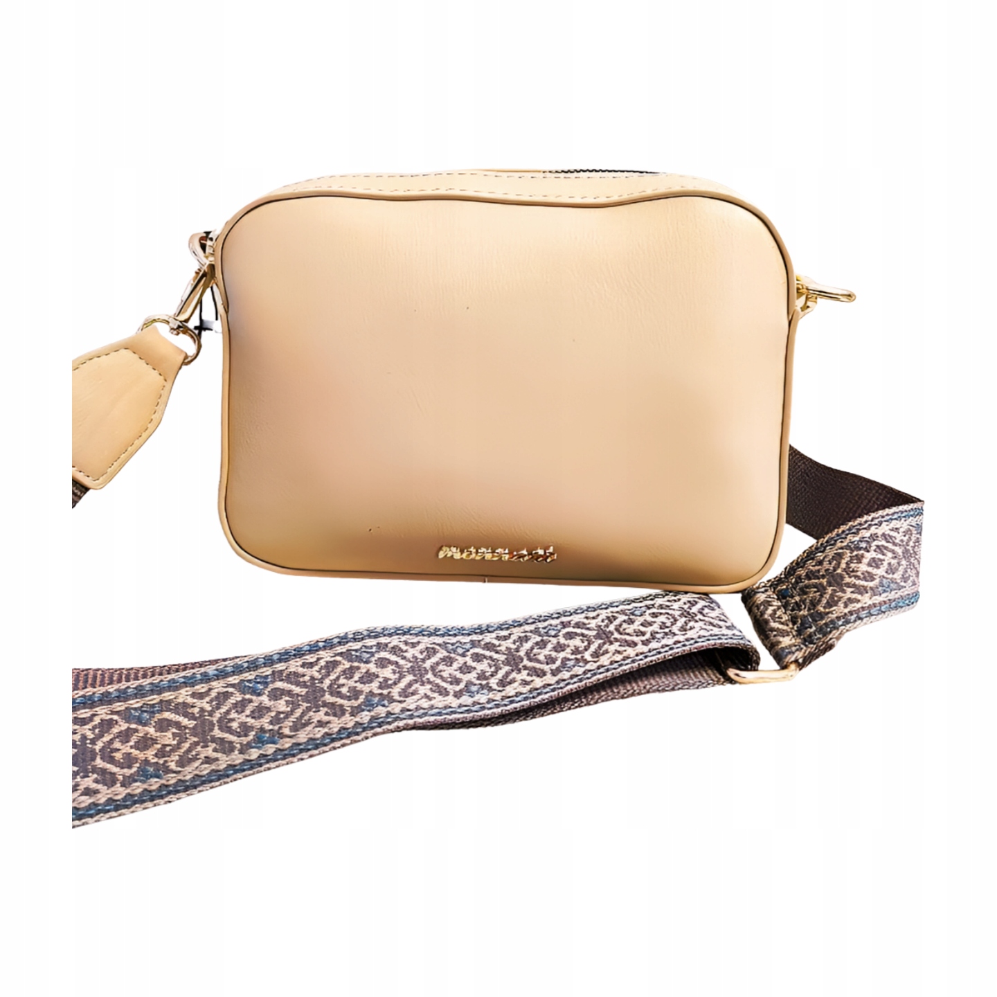 Monnari kabelka kufřík béžová, dvoukomorová