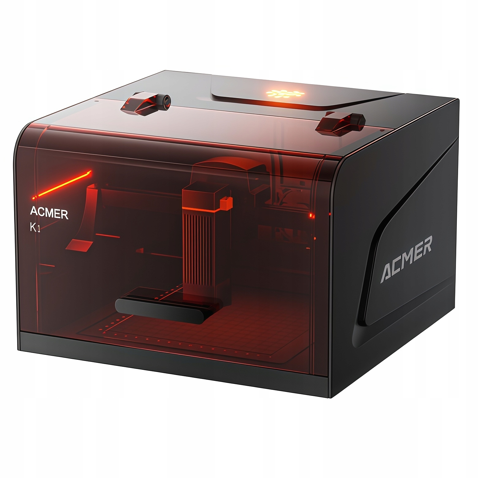 Przenośna Frezarka Laserowa Do Drewna I Skóry Czarna