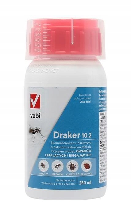 Vebi Draker 10.2 250 ml koncentrat na Karaczany komary mrówki osy