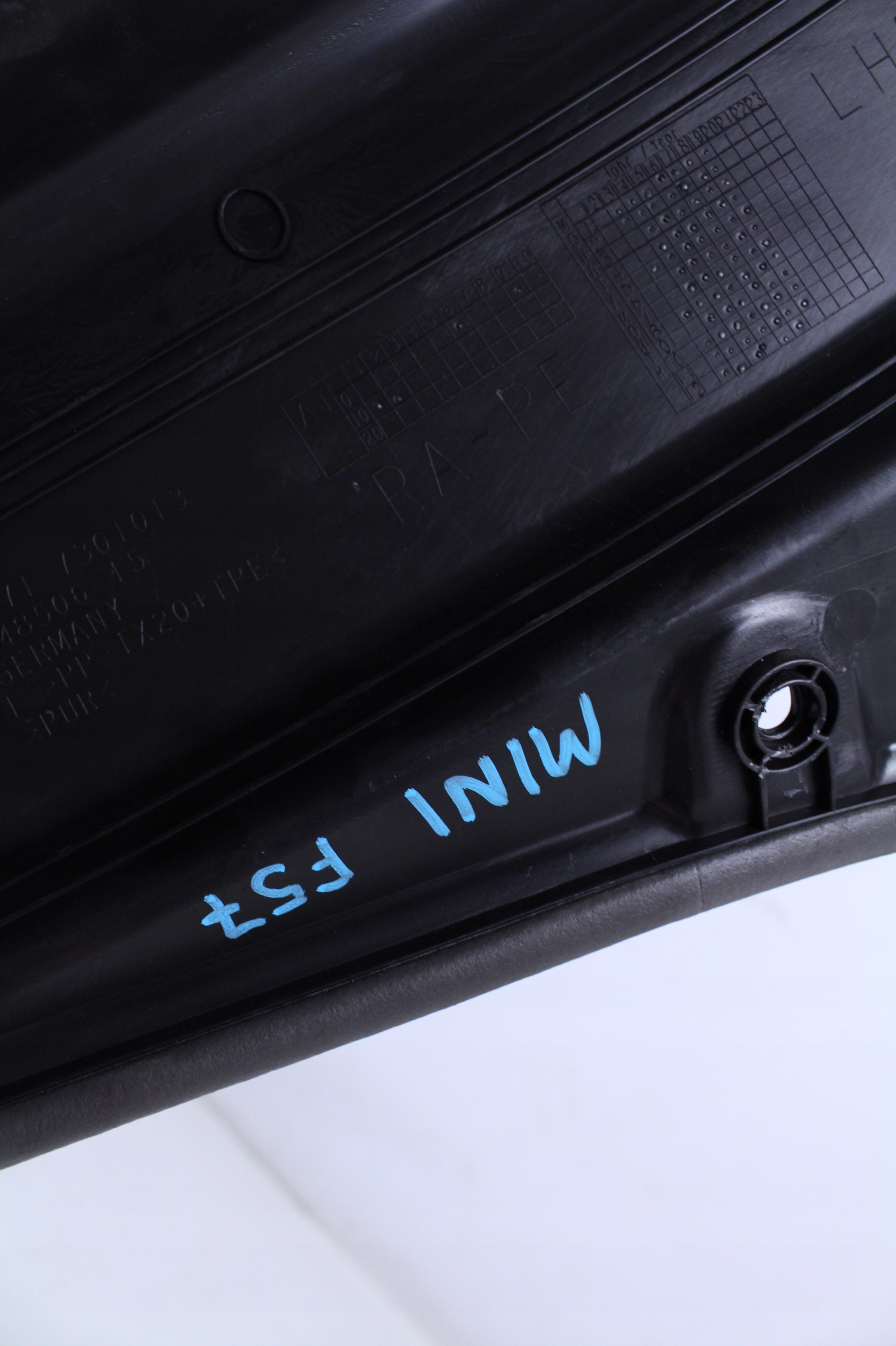 PODSZYBIE MINI COOPER S F57 18r. Numery katalogowe zamienników 2.0T