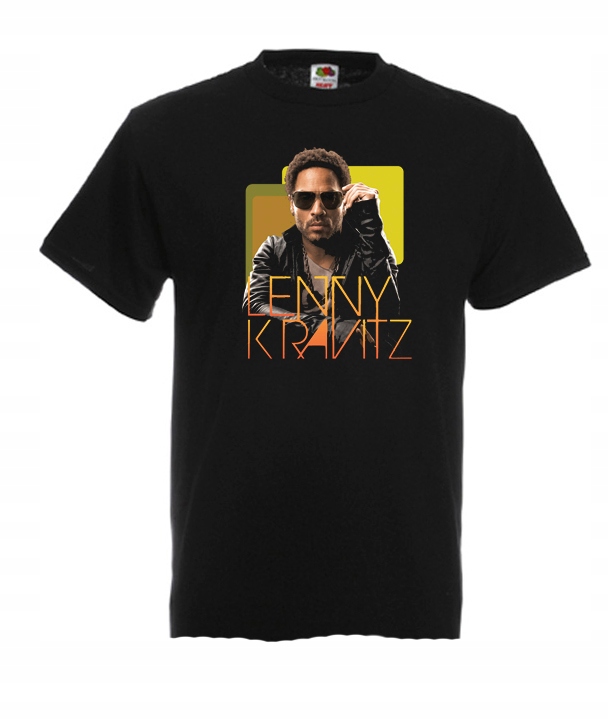 

M Koszulka Męska Lenny Kravitz Koncert Wzory
