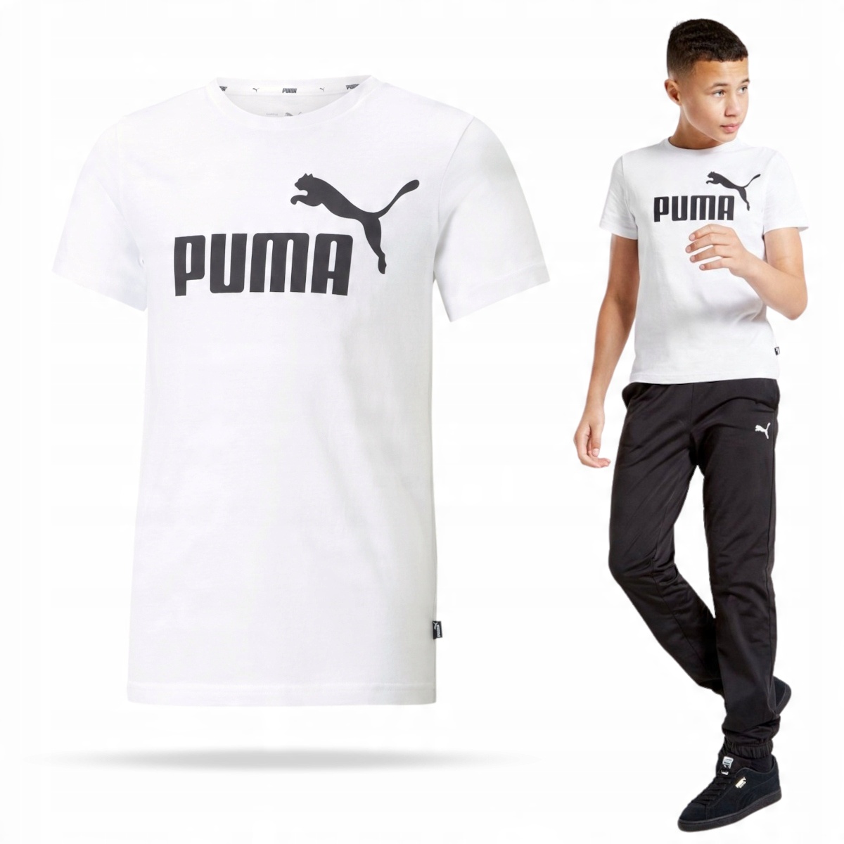 

Koszulka Chłopięca Puma T-Shirt Bawełna 176