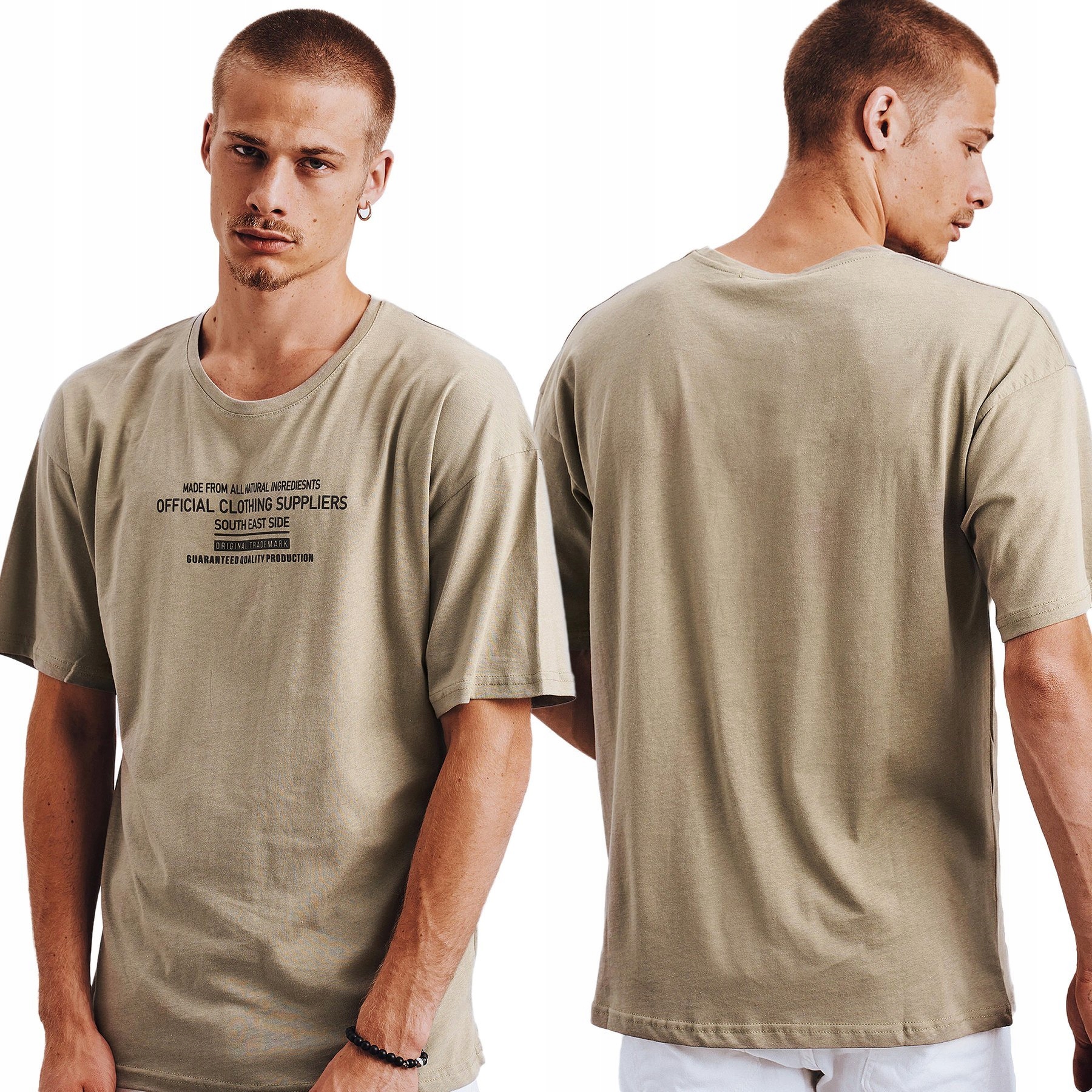 

Męska Koszulka T-shirt Z Nadrukiem rx4648 - M