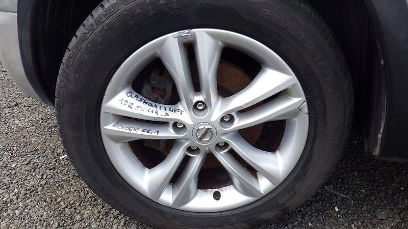 КОЛЕСА ДИСКИ ШИНИ 215/60/R17 ЩОДО 0321 8mm NISSAN QASHQAI I +2 РЕСТАЙЛІНГ