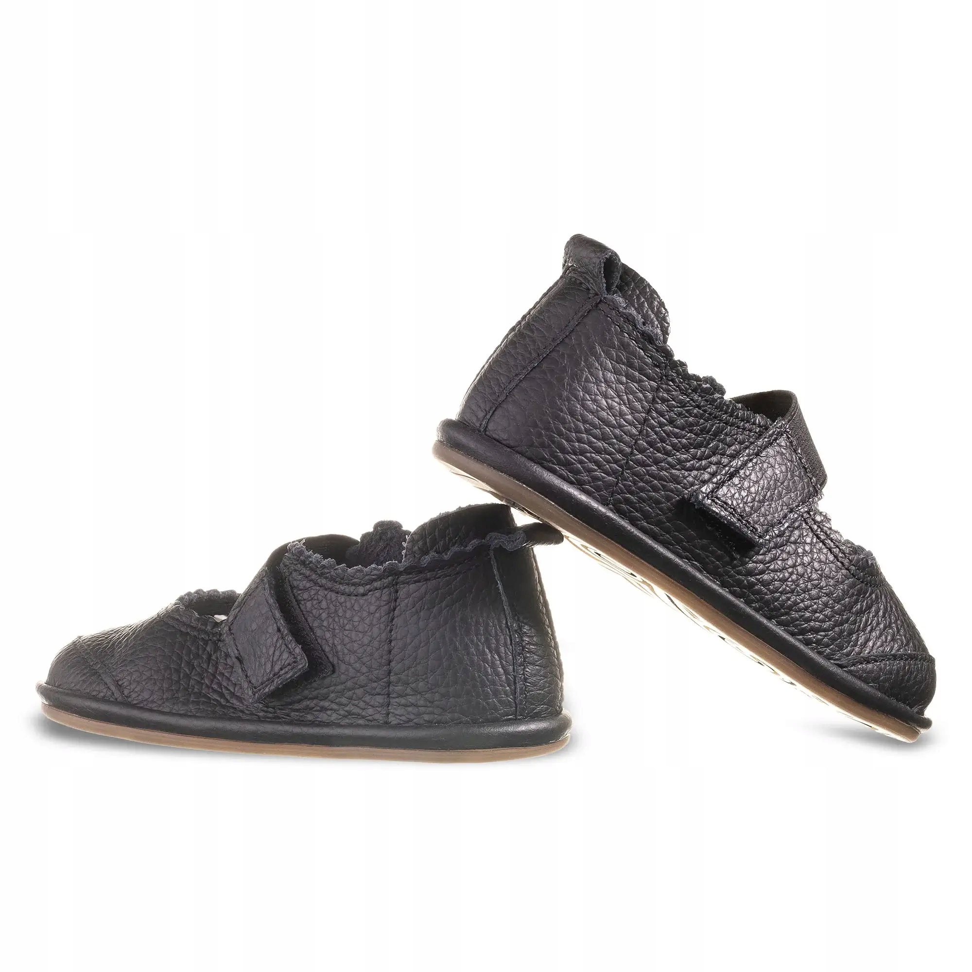 Minimalistyczne buty barefoot dla dziewczynki GLORIA BLACK 25 EU baleriny Rozmiar (new) 25