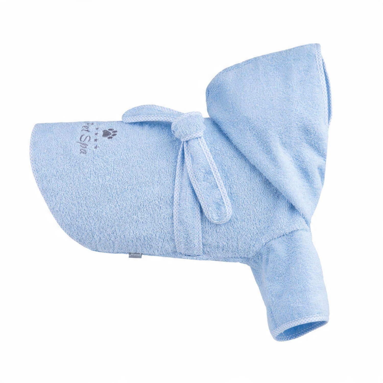 

amiplay Szlafrok kąpielowy dla psa spa 45cm niebie