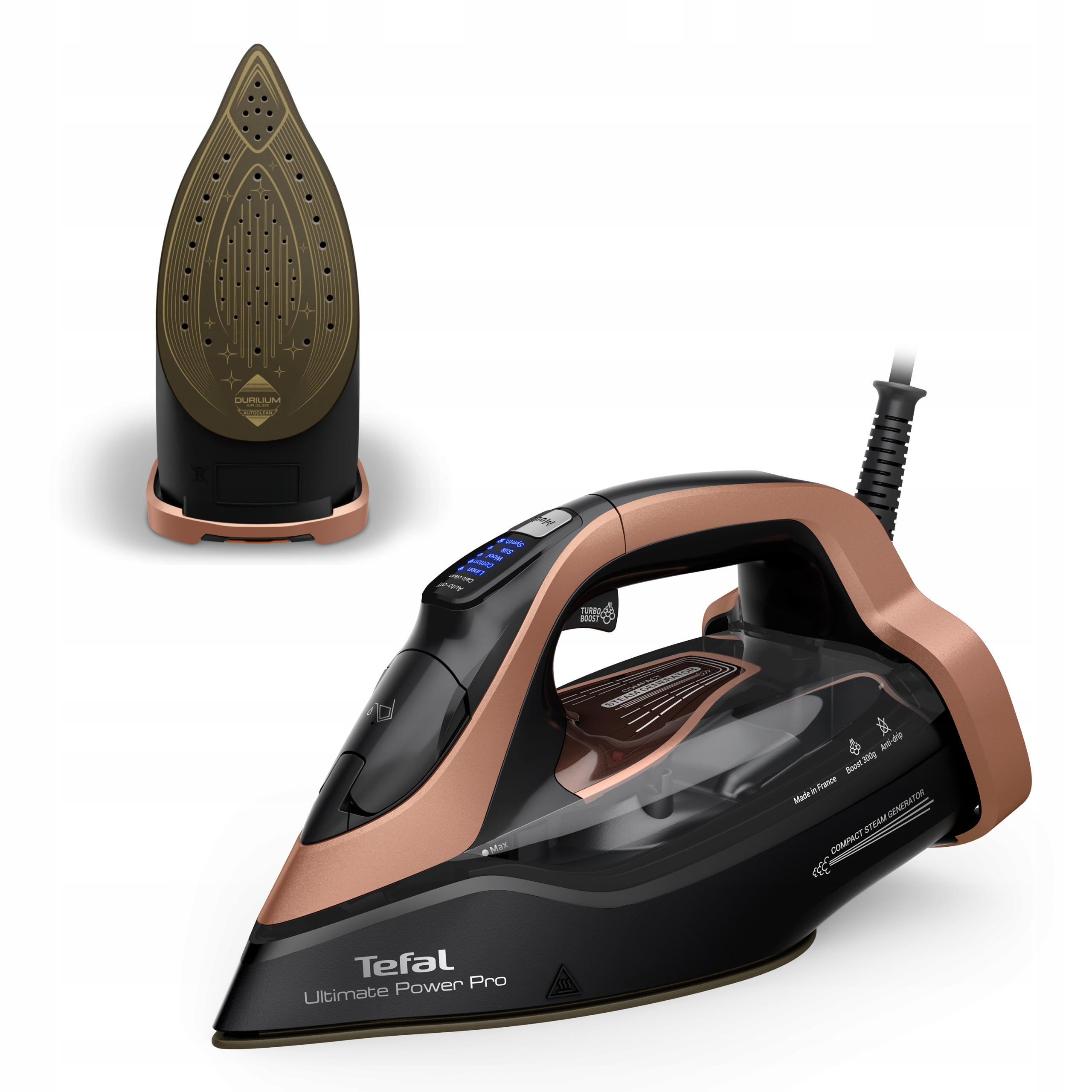 Żelazko parowe Tefal Ultimate Power Pro 9E50E0 3200W Blokada kapania