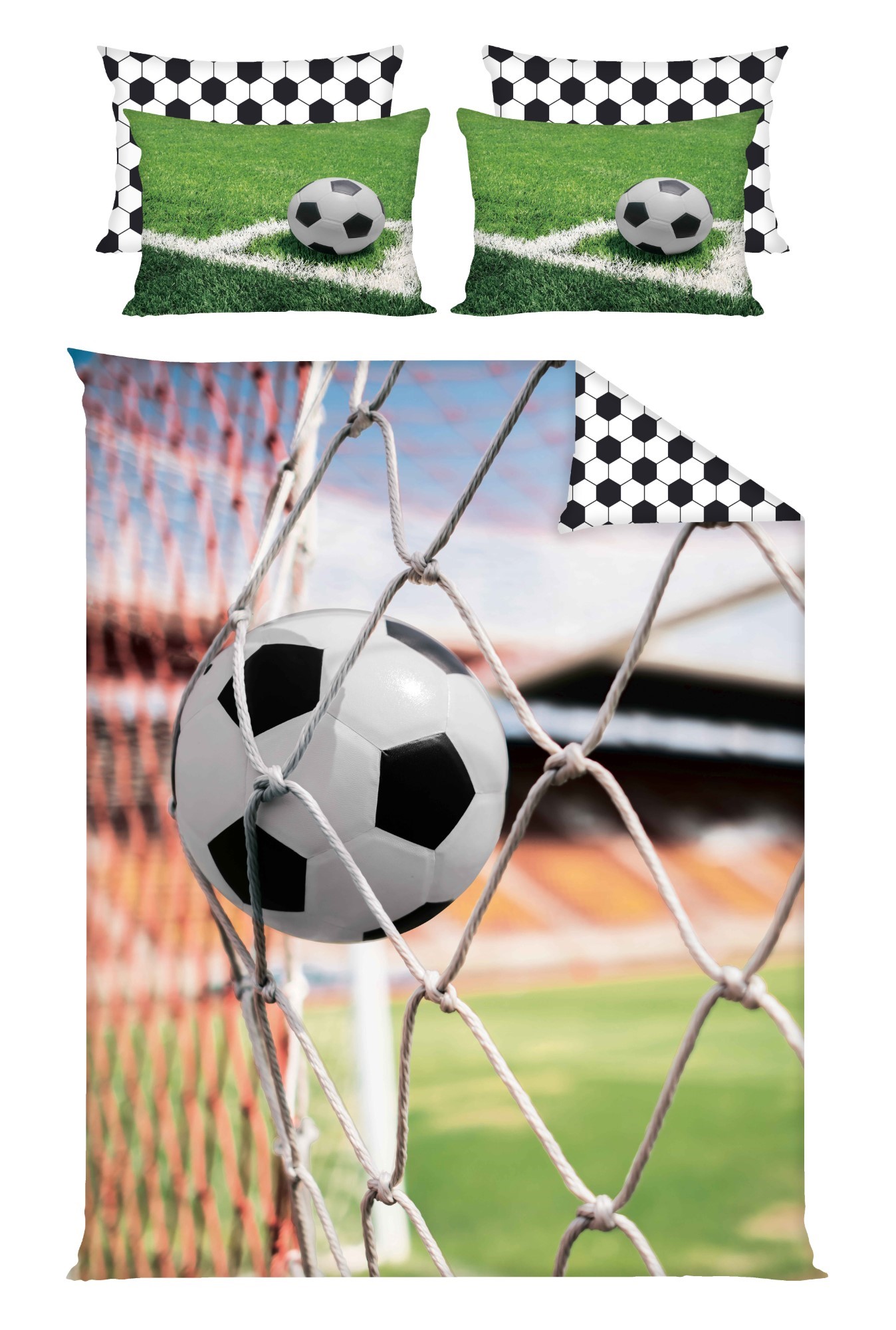 Pościel Polska 100% Bawełna Komplet Piłka Poszewki Poszwa