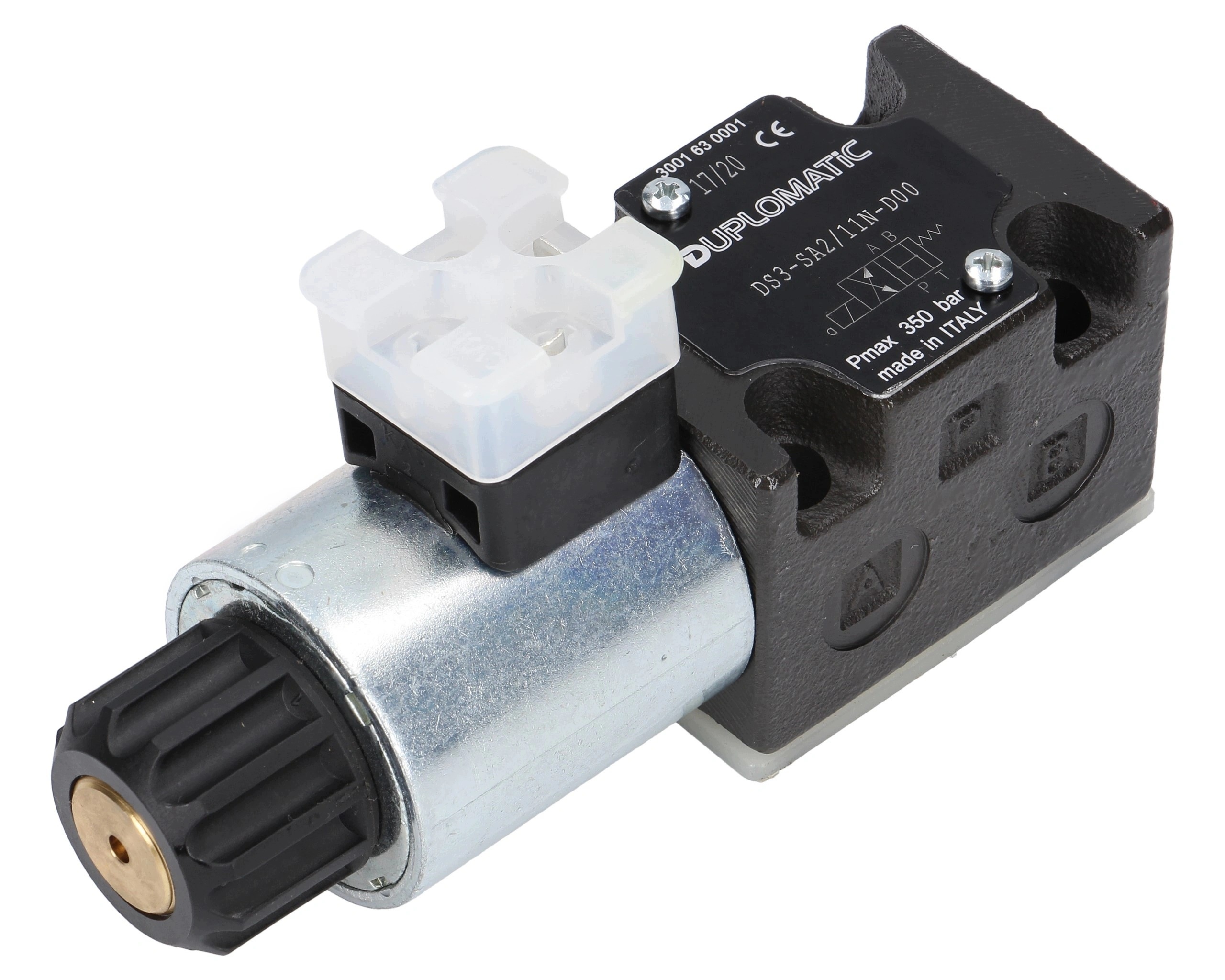 Rozdělovač elektroposuvný ventil Duplomatic DS3-SA2/11N-D12 12V 350 bar