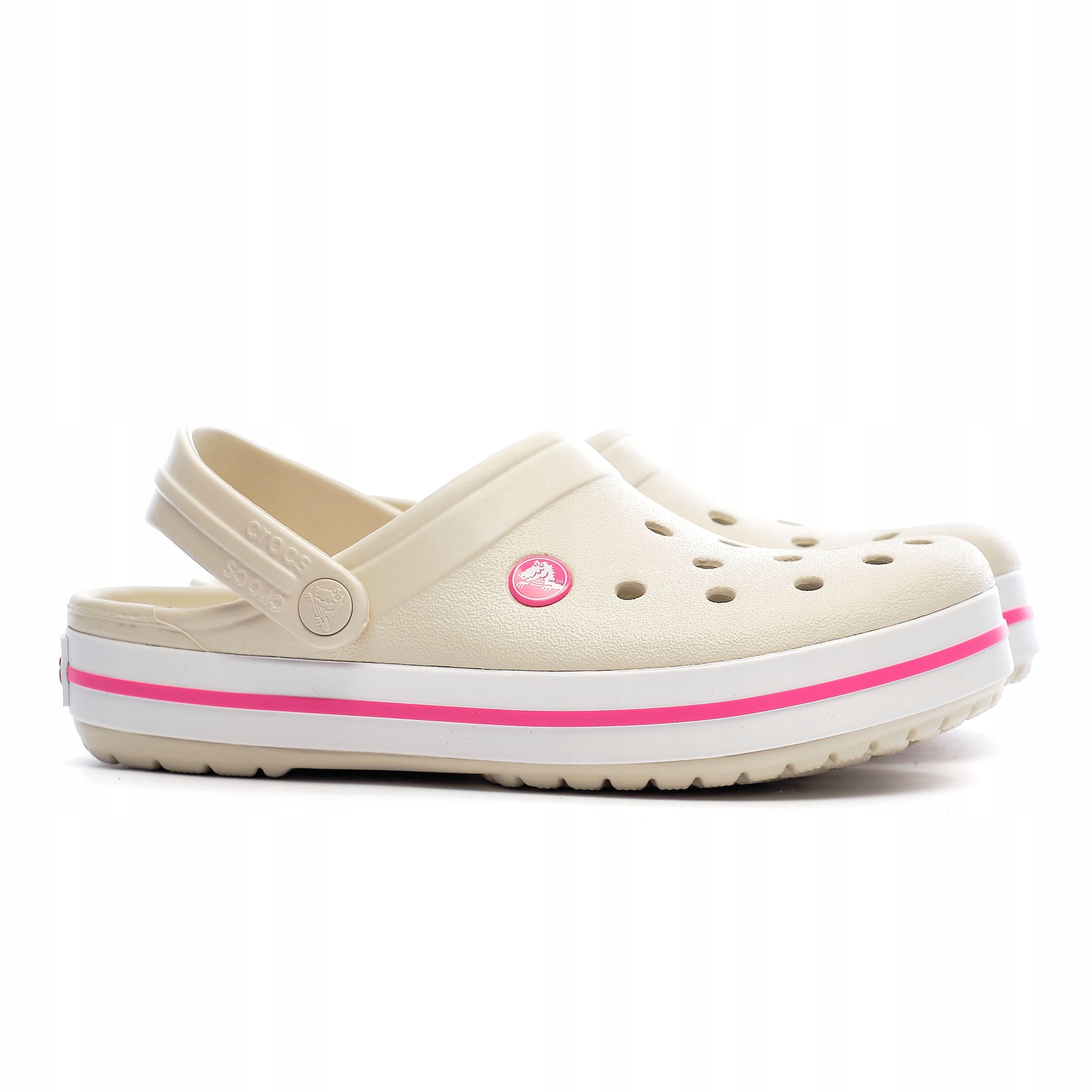 Nazouváky Crocs Crocband Béžová 39-40 Unisex