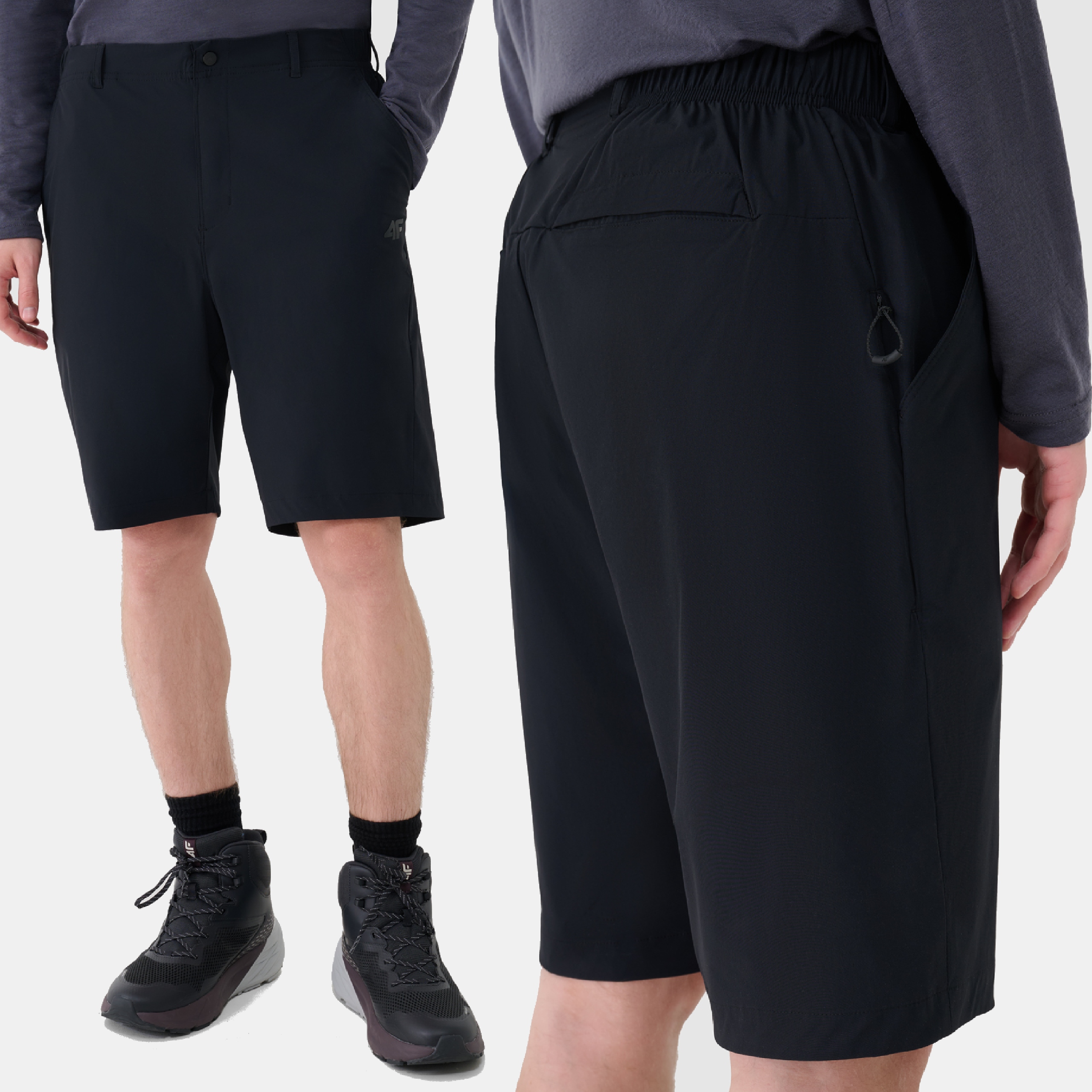 Kraťasy 4F Trekkingové Rychleschnoucí TFSHM0877 SS25 M