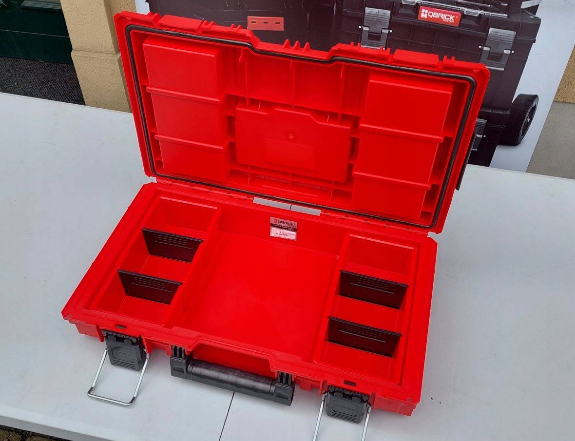 Qbrick System PRIME Toolbox 150 Profi Red Ultra HD Szerokość produktu 36 cm