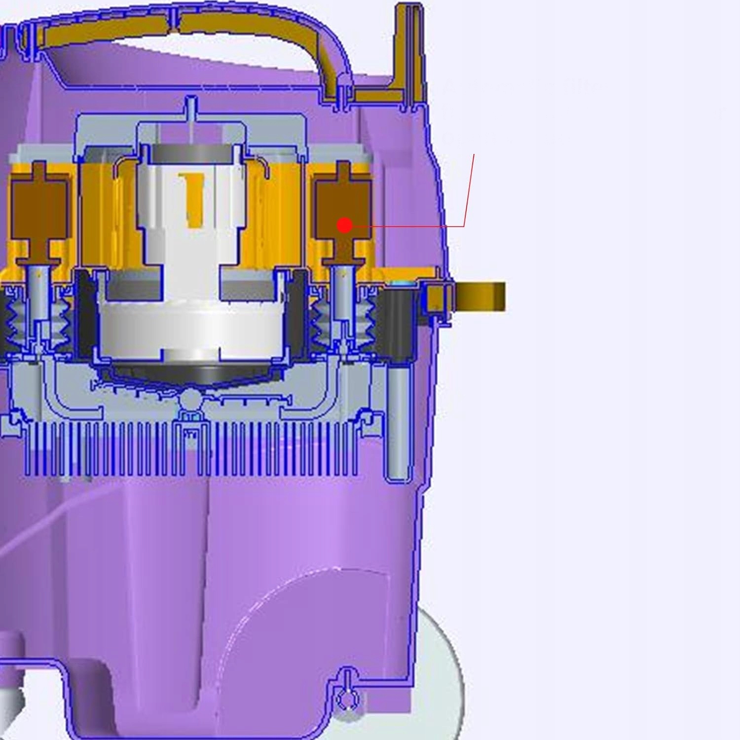 Odkurzacz przemysłowy Riwall 3600 DO PYŁU GIPSU Z AUTOMATYCZNYM OTRZĄSACZEM Marka Riwall