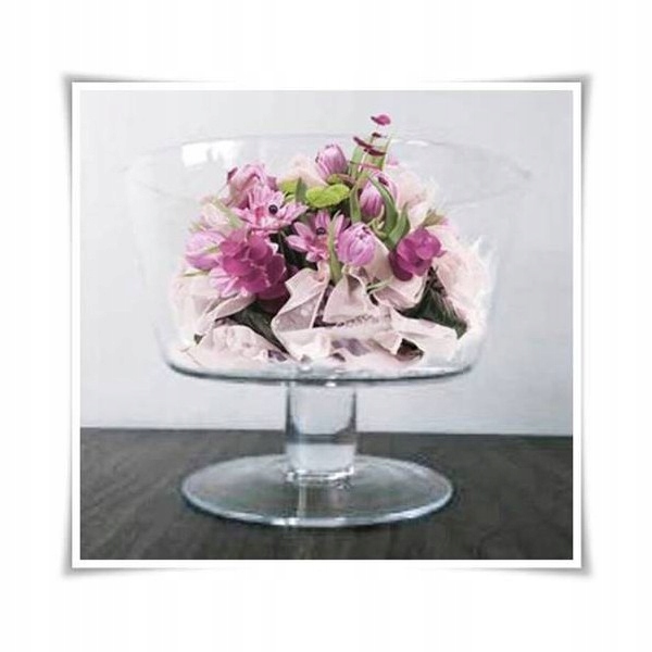 Patera szklana na owoce, salaterka , miska 21cm Marka inny