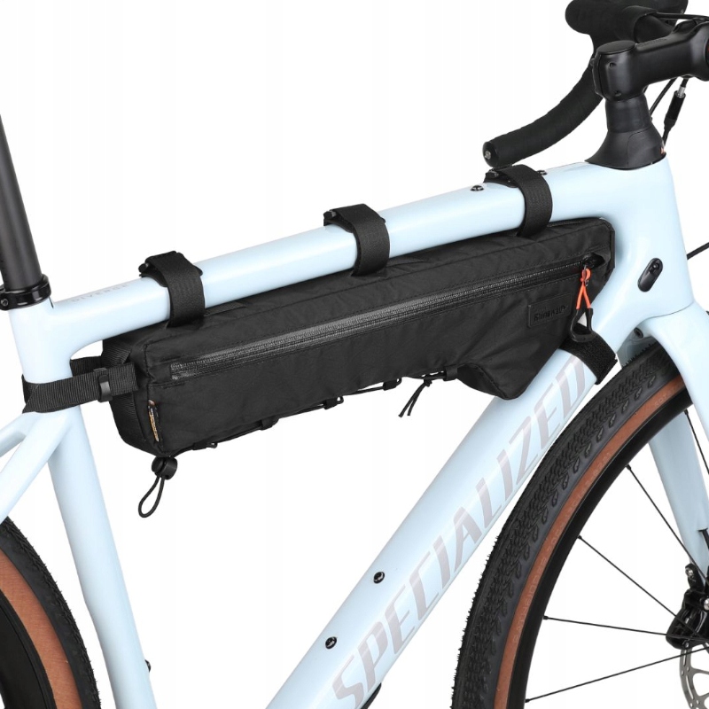 Rhinowalk Torba Rowerowa Na Ramę Wodoodporna Lekka Sakwa Do Ramy 2,4L Długa