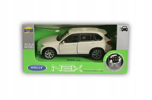 

Bmw X5 Biały Metalowy Model 1:34 Welly