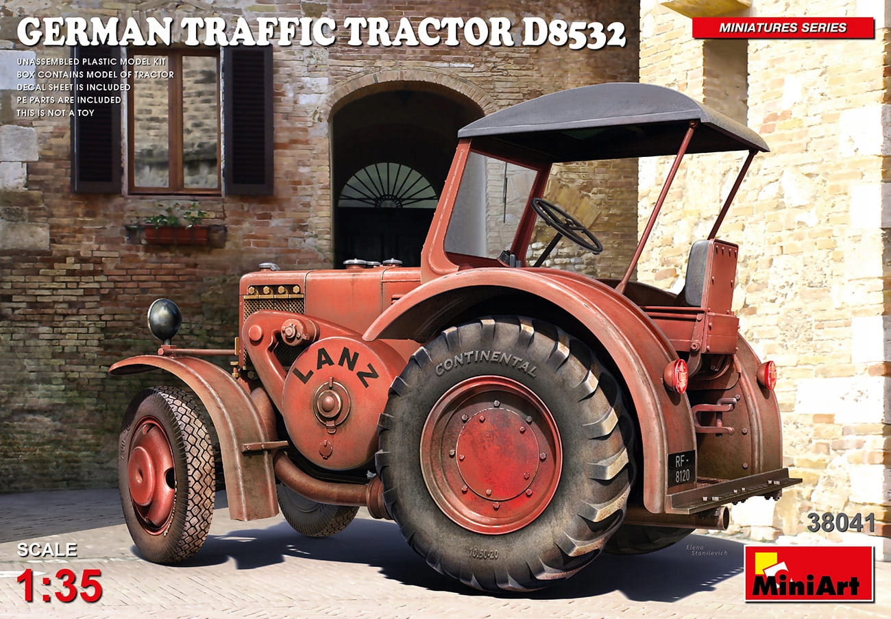 Německý dopravní traktor D8532 1:35 MiniArt 38041