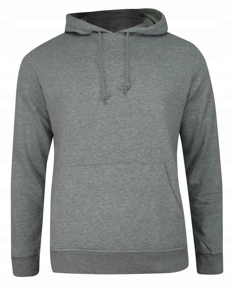 

Szara Męska Bluza z Kapturem -Brave Soul- L