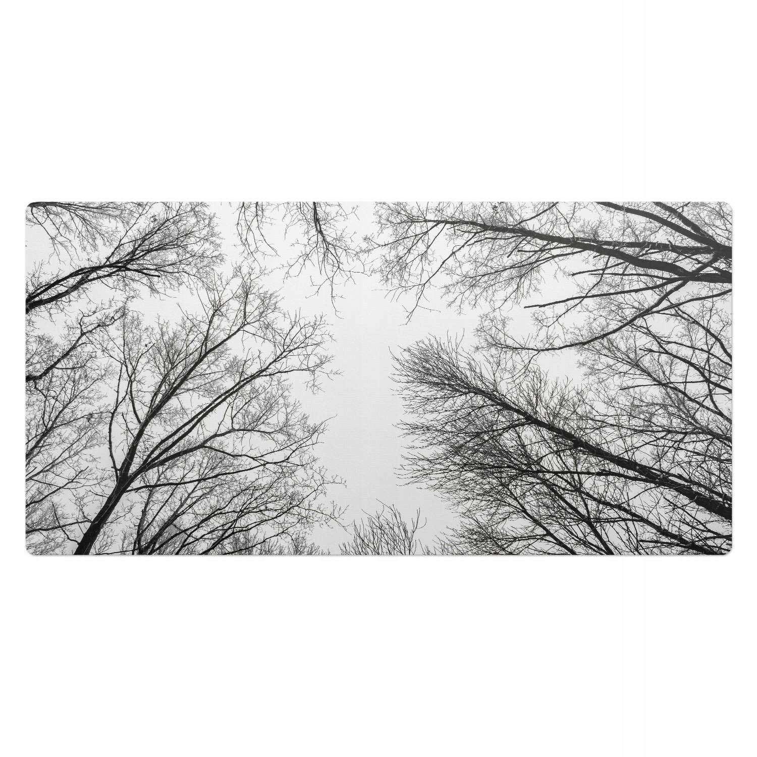 Vinylová podložka na psací stůl s potiskem Propletené větve přírody 100x50 cm