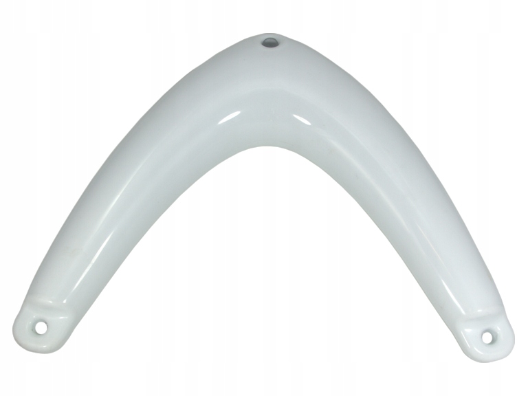 Odrážedlo příďové bílé 11 x 105 cm