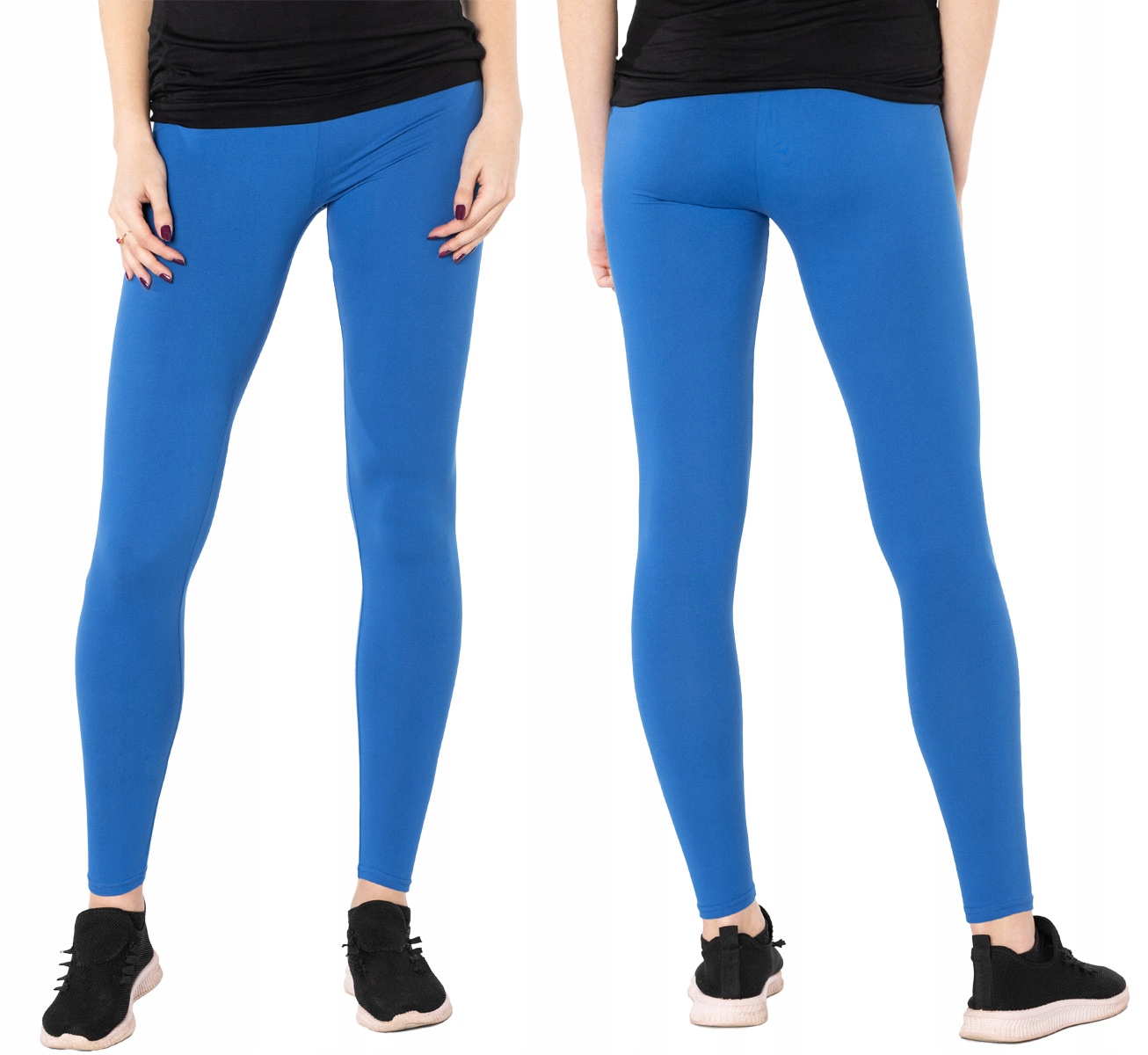 

Duże Legginsy Getry Damskie Bambusowe 202019-6 3XL