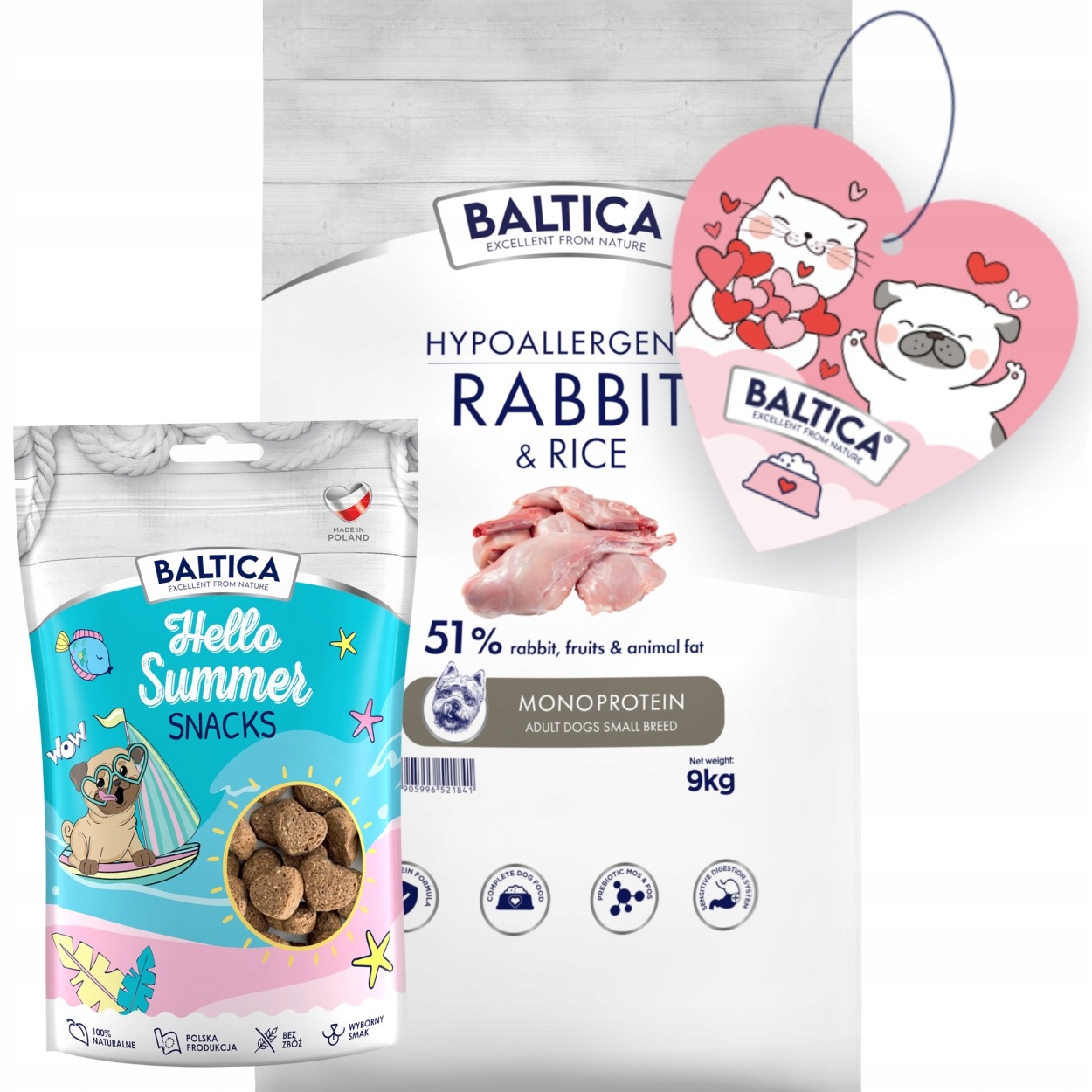 Baltica Monoprotein Adult Rabbit Rice Xs/s 9kg
