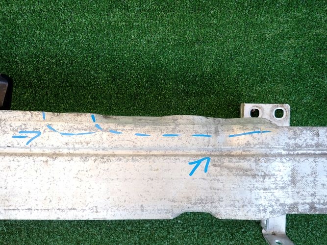 AUDI A1 10- bumper support front front
