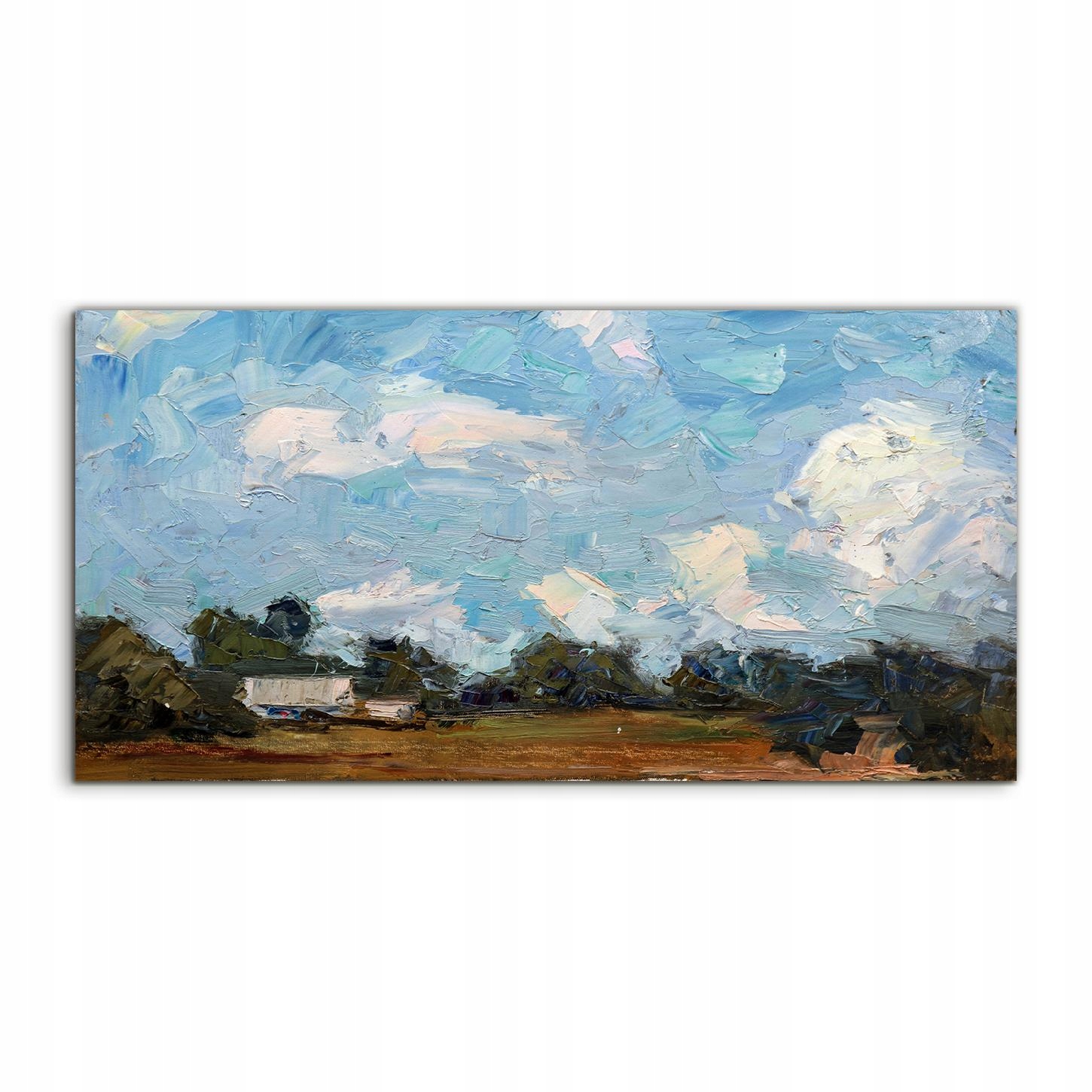 

Obraz akrylowy 100x50 ścienny Krajobraz Chata Las