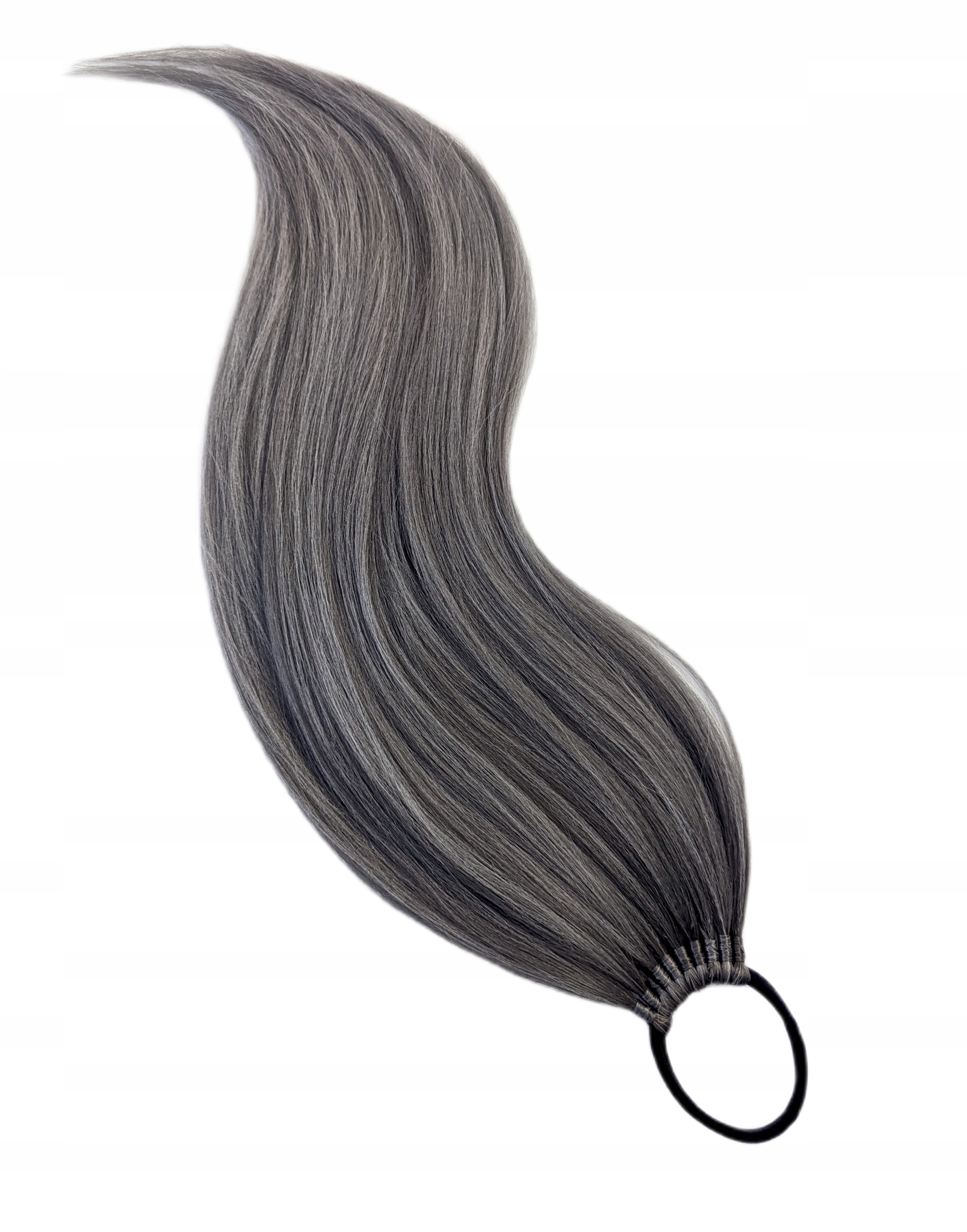 Poník na gumičce, Kuc-Gumka, Příčesek, šedá, Popelavá Dáma, 80 cm
