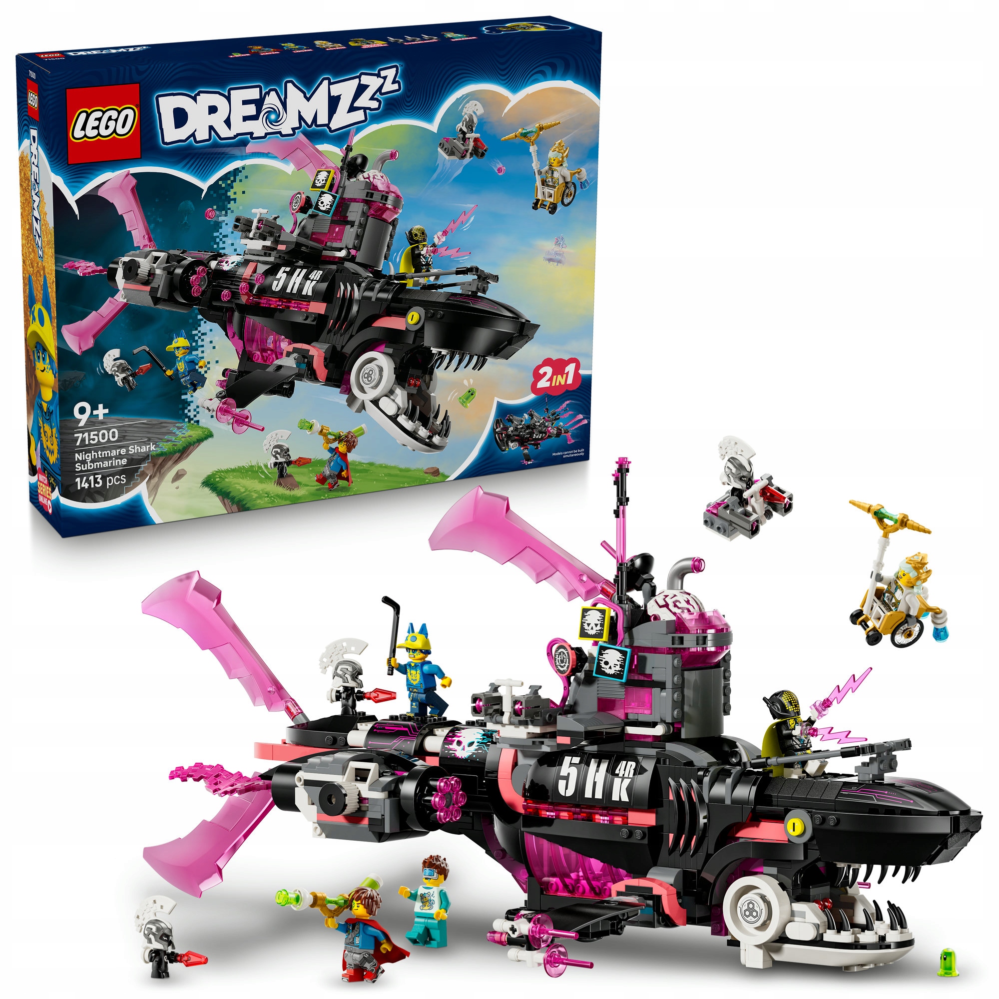 Lego DREAMZzz 71500 Košmarná žraločí loď