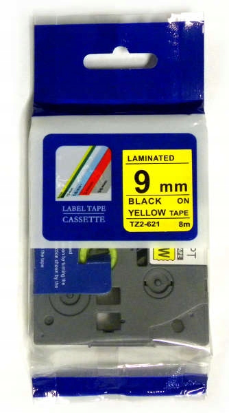 

Taśma TZ2-621 zamiennik Brother TZ-621 TZe-621 9mm
