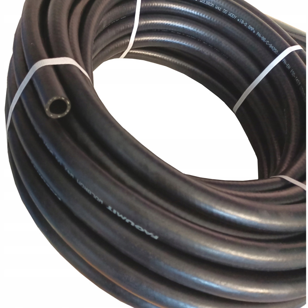 

Wąż Przewód tłoczony Wody zbrojony 18 mm 6 Bar
