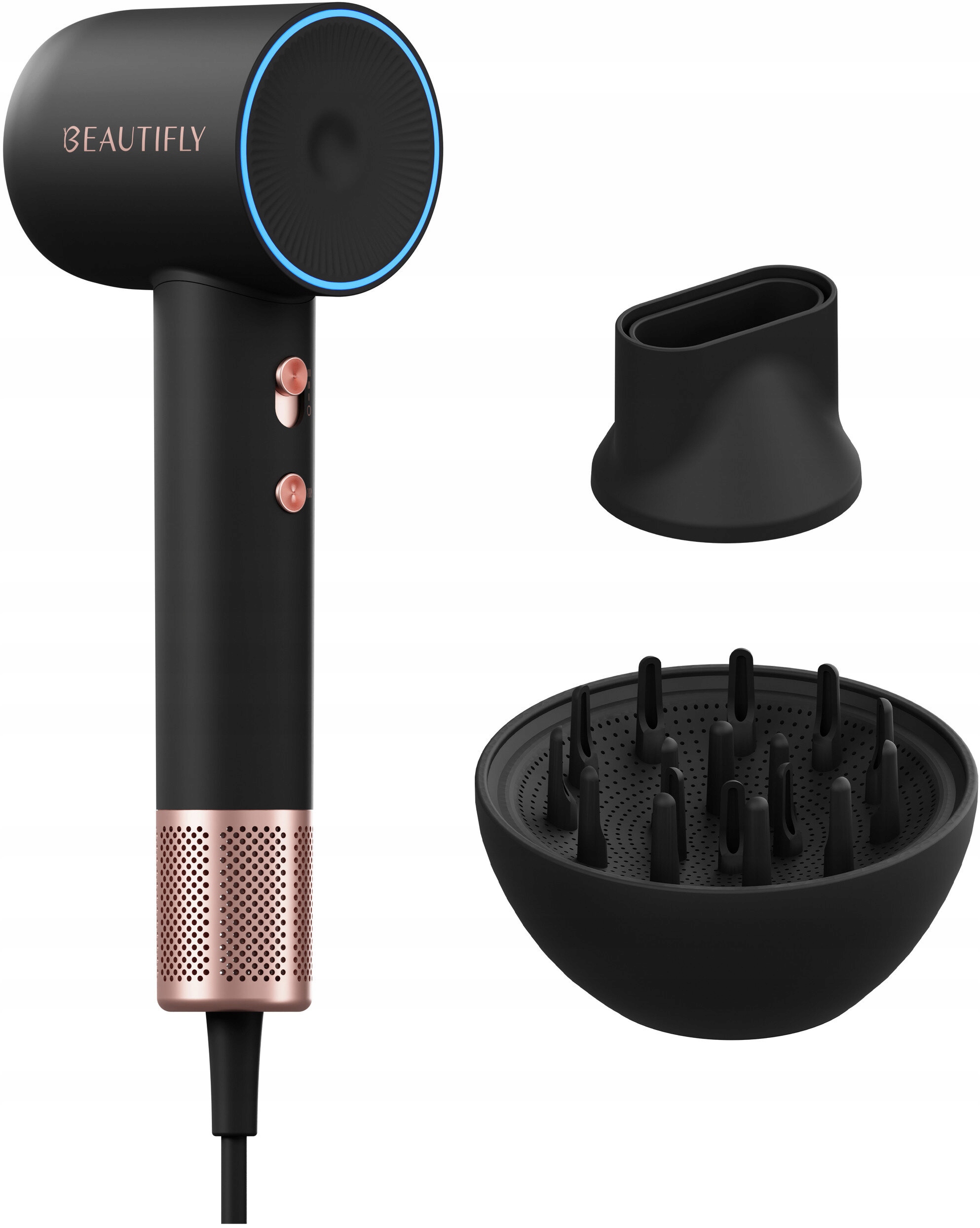 Suszarka do włosów jonizacja dyfuzor 1600W Beautifly VelaAir