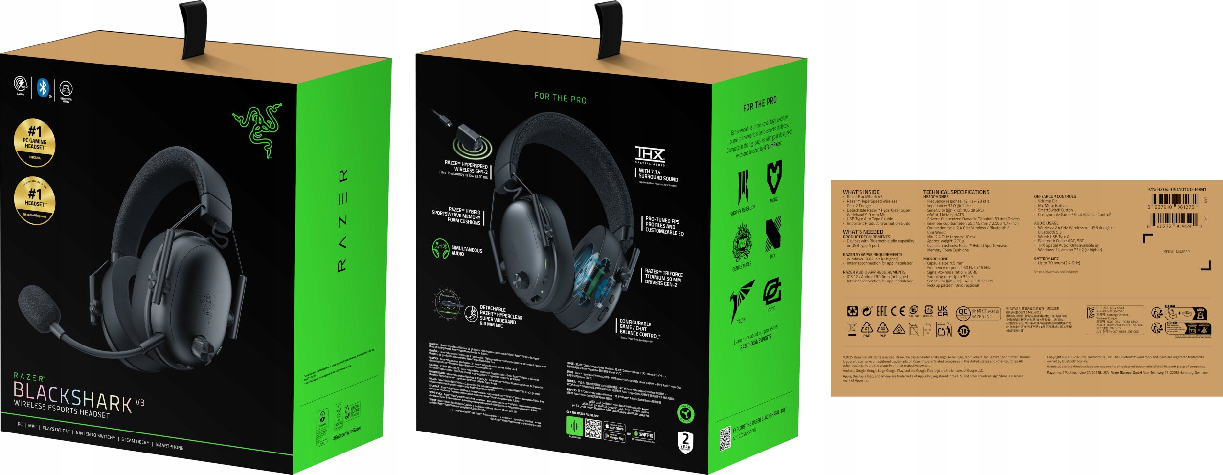 Razer S?uchawki Gamingowe BlackShark V3 — 8