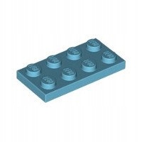 

KnS Lego Płytka 2x4 M Azure 1szt 3020 4655256 N