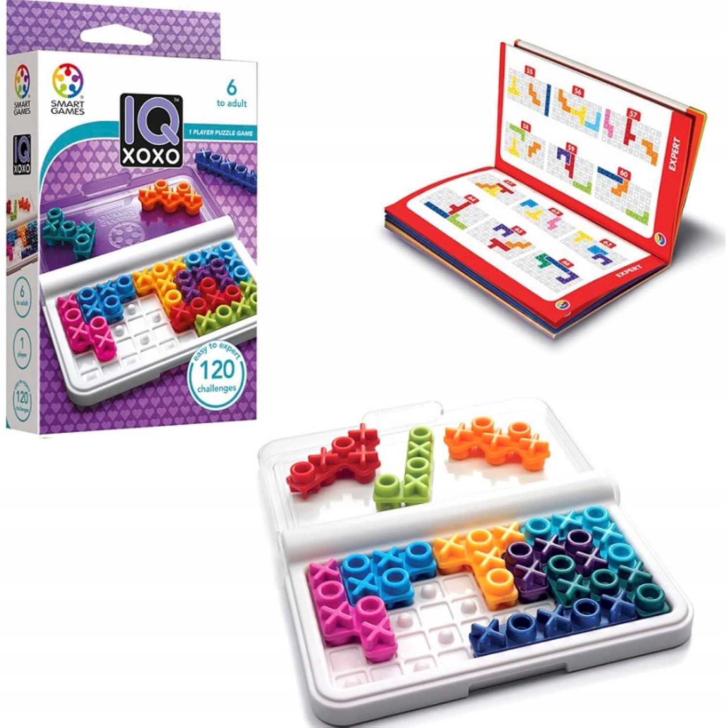 Smart Games Iq Xoxo [gra]-Zdjęcie-0