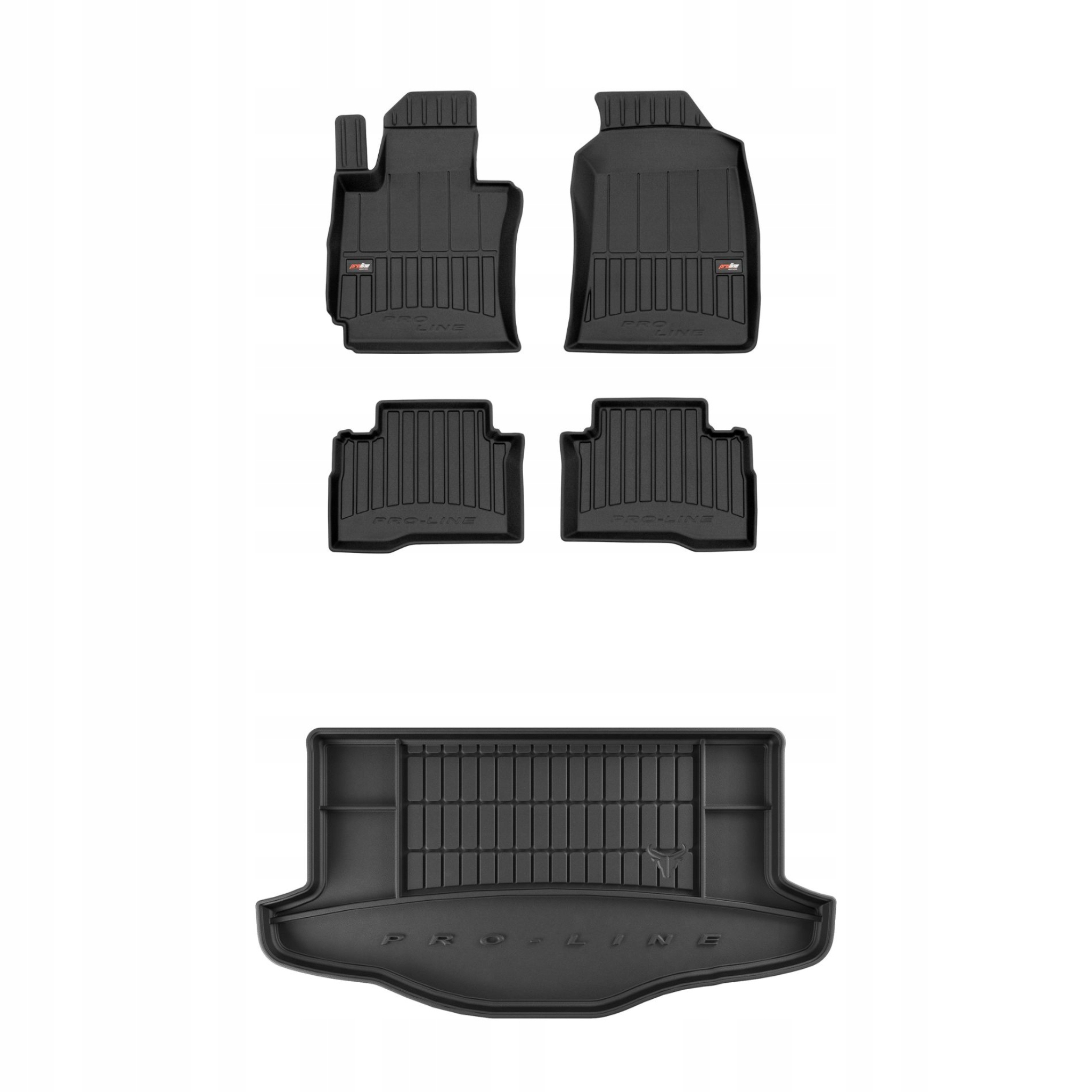 Sada gumových koberců a rohože pro SsangYong Tivoli 2015-2019