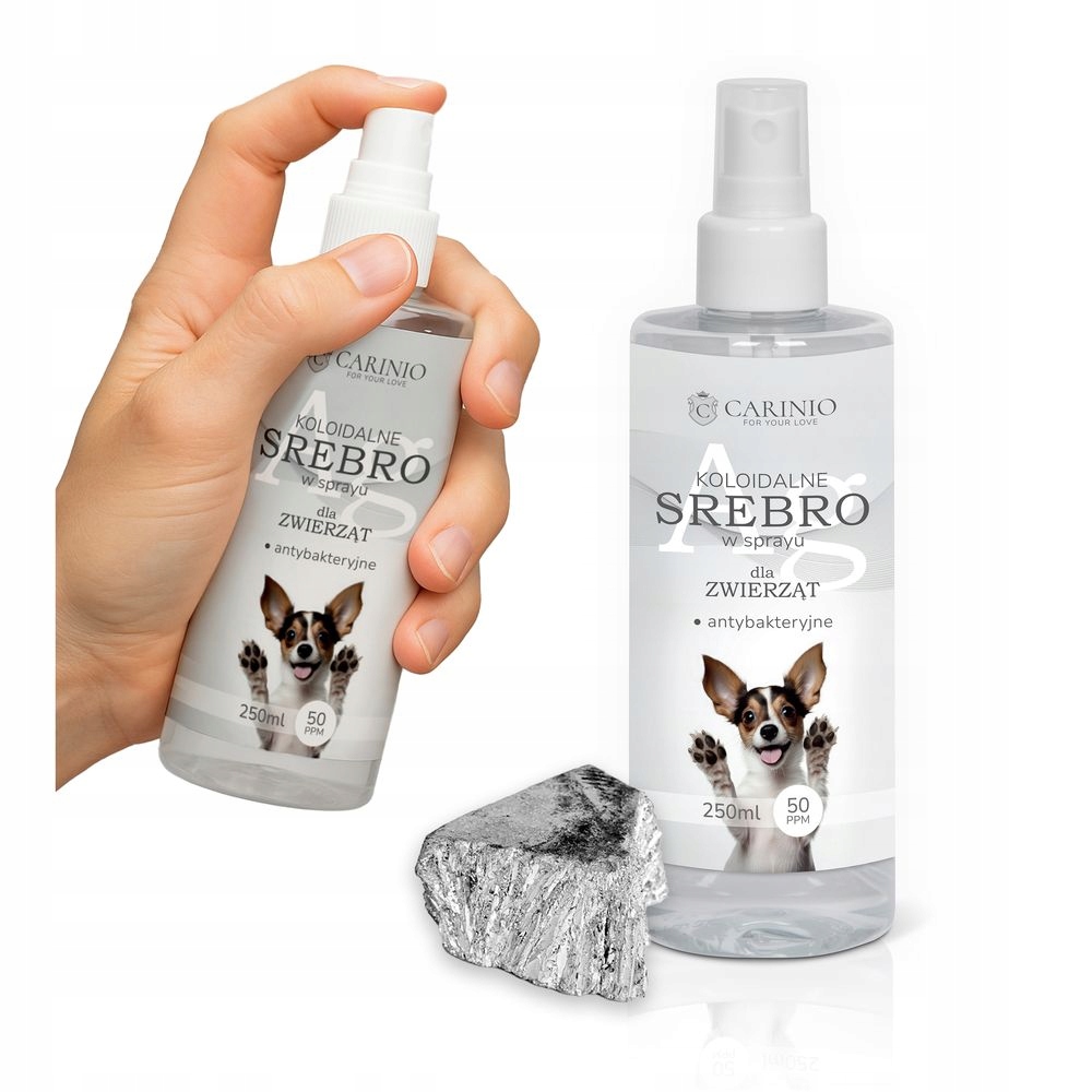 Levně Koloidní Stříbro Pro Kočky , psy, zvířata, péče, uklidňující, 250 ml, 50 ppm