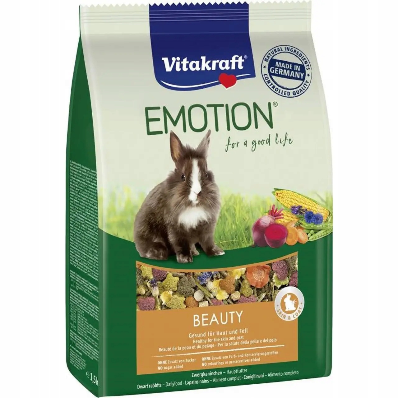 Vitakraft Emotion Beauty krmivo pro králíky 600 g