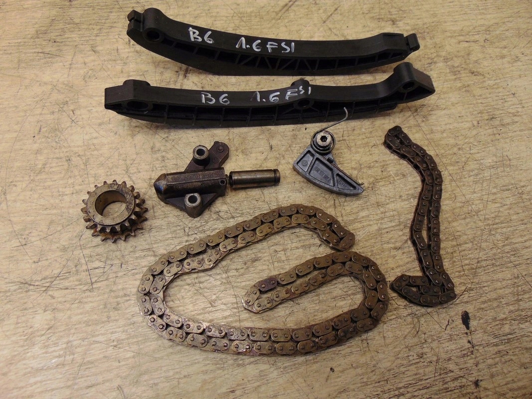 Распредвал цепь скольжения VW PASSAT B6 1.6 FSI