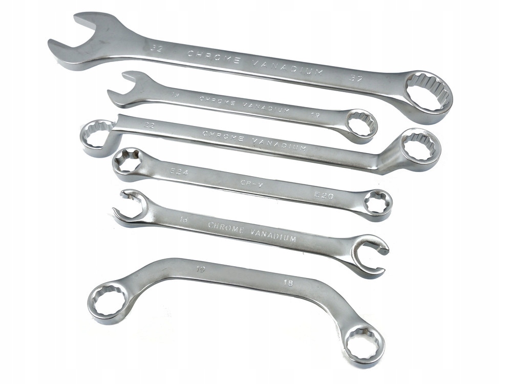 MEGA ZESTAW KLUCZY KLUCZE PLASKIE OCZKOWE 47el Producent code S 10987