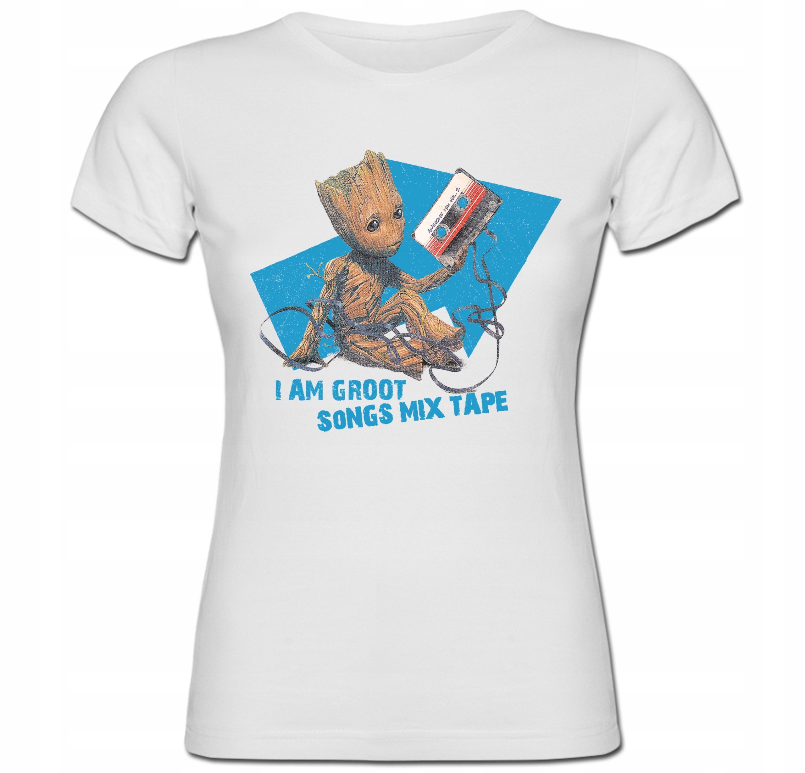 

Tshirt damski mały groot Music słuchawki baby L