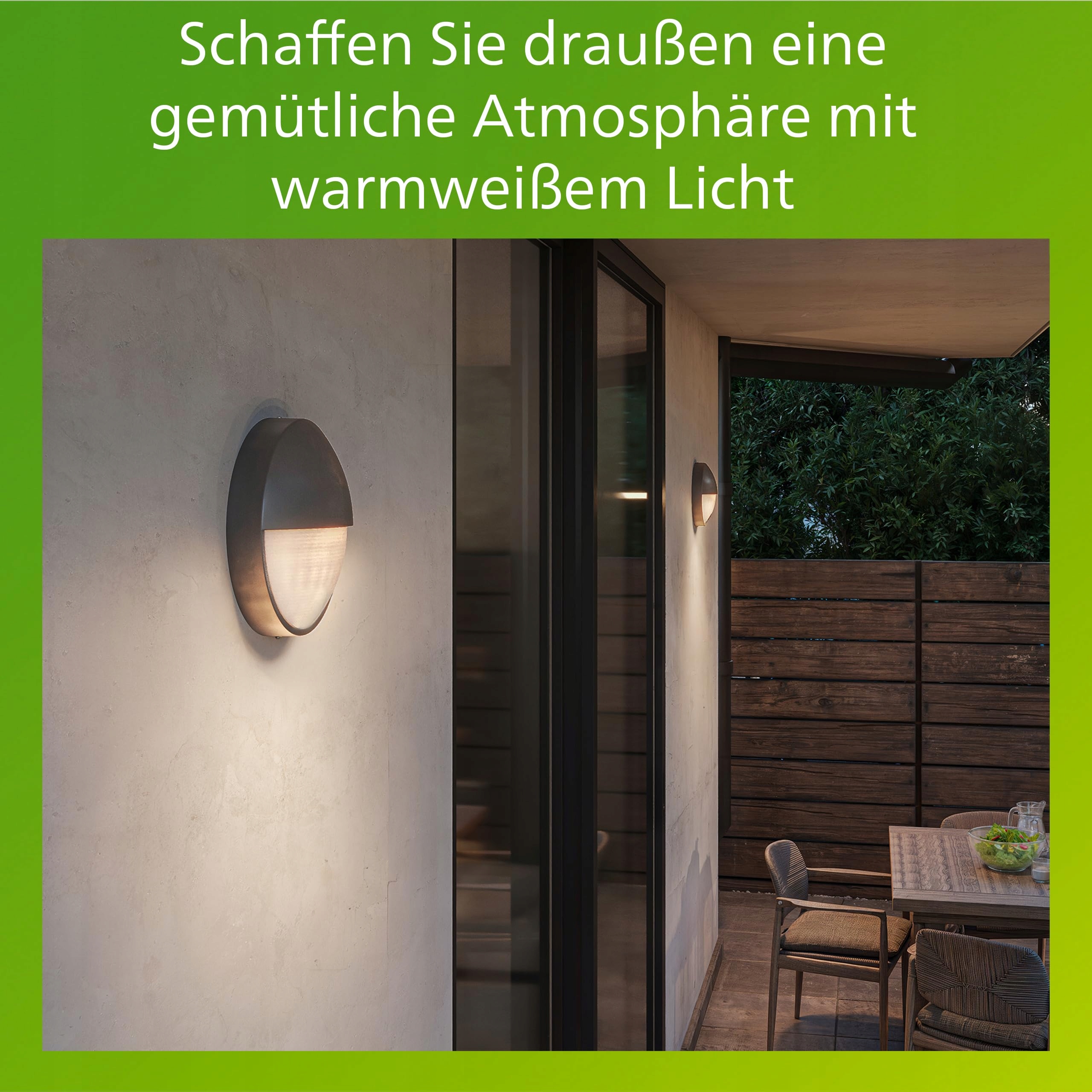 PHILIPS Capricorn Lampa Zewnętrzna Ścienna LED Nowoczesna IP44 Antracyt — miniatura 6