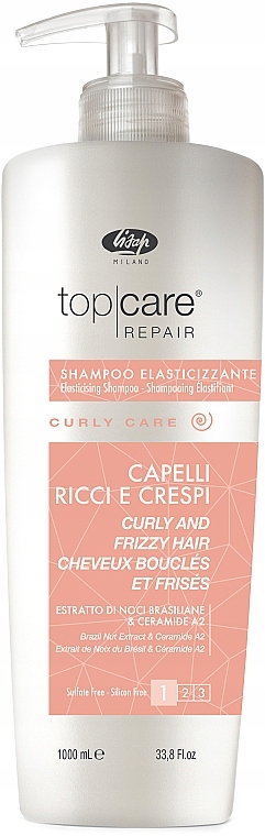 Lisap Shampoo Elasticizzante Šampon pro kudrnaté vlasy 1000 ml