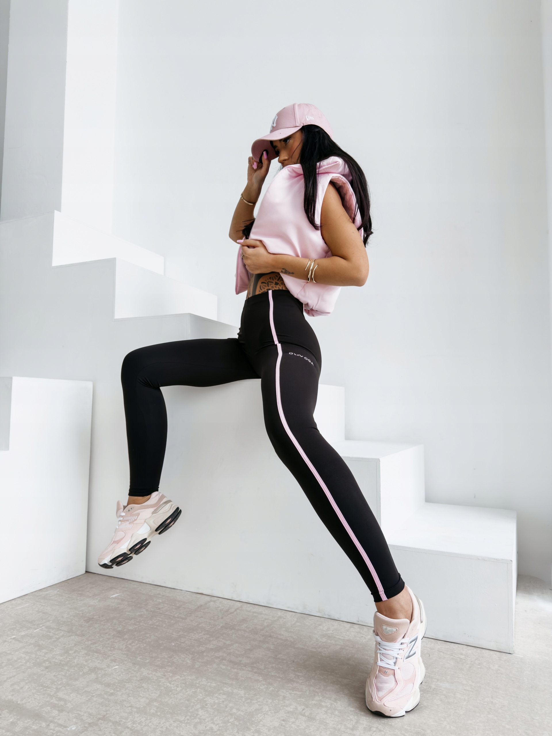 Dámské Legíny Amera Olavoga Černá M